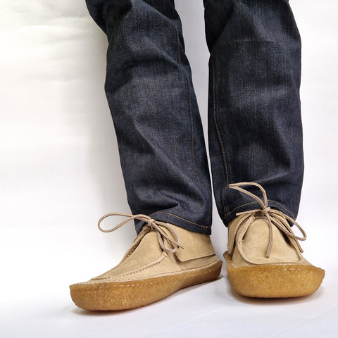Hipswell Maple handmade suede boot crepe sole